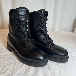 Rocky Thinsulate Black Leather Men's sz7.5 Waterproof Slip Resistant Boots
